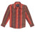 Wrangler Boys Rust Checotah Wrinkle Resist Long Sleeve Shirt