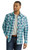 Wrangler Boys Turquoise Retro Modern Fit Long Sleeve Shirt
