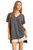 Savanna Jane Women's Easy Knit V-Neck Dolman Short Sleeve Shirt