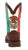 Durango Men's Rebel Sandy Brown/Mexico Flag Square Toe Western Boot