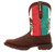 Durango Men's Rebel Sandy Brown/Mexico Flag Square Toe Western Boot