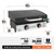 Blackstone Original 22" Stainless Front Panel Tabletop Griddle w/Hood
