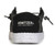Howitzer Mens Black and White Roam Blackout Shoes