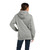 Ariat Women's Grey/Teal Long Sleeve Rebar Graphic Hoodie