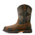 Ariat Men's Brown/Rough Stone OverDrive Wide Square Toe Composite Toe Work Boot