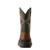 Ariat Men's Brown/Rough Stone OverDrive Wide Square Toe Composite Toe Work Boot