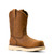 Ariat  Men's Distressed Brown Rebar Wedge Pull-On Waterproof Composite Toe Work Boots