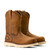 Ariat  Men's Distressed Brown Rebar Wedge Pull-On Waterproof Composite Toe Work Boots