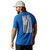 Ariat Men's Royal Heather Freedom Logo Short Sleeve T-Shirt Ariat Men's Royal Heather Freedom Logo Short Sleeve T-Shirt