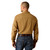 Ariat Men's Rebar Khaki Washed Twill Long Sleeve Button Up Work Shirt