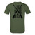 Browning Mens Green Gun Flag Short Sleeve Shirt