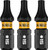 DeWalt T15 Flextorq 1/4 X 1IN Impact Driver Bits 3 Pack