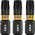 DEWALT FLEXTORQ Torx T30 Bits 3Pk, 1/4 x 1in for Impact Drivers 