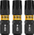 DEWALT FLEXTORQ Torx T40 Bits 3Pk, 1/4 x 1in for Impact Drivers 
