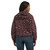 Wrangler Womens Maroon Cinched Long Sleeve Hoodie