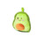 Main St. Pet Avocado Plush Squeaky Dog Toy