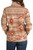 Cinch Women's Long Sleeve Fleece Stone Aztec Print Full Zip Jacket
