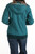 Cinch Women's Long Sleeve Teal and Serape Hooded Jacket