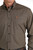 Cinch Men's Brown/Aqua Geo Print Long Sleeve Button Up Shirt