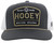 Hooey Men's Charcoal & White "Trip" with Gold & Black Patch Trucker Hat OS