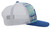 Hooey Youth "Doc" Teal & White Aztec Print Mid Profile Snapback Hat OS