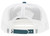 Hooey Men's Teal, Grey & White Cavvy with Multicolor Punchy Patch Snapback Hat OS