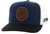 Hooey Men's Denim, White & Black "Spur" Round Patch Hi Profile Snapback Hat OS