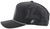 Hooey Men's Black "Cowboy Golf" Round Patch Mid Profile ONEFIT Mesh Back Strap Hat