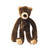 Main St. Pet Bear and Rope Plush Squeaky Dog Toy
