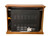 Comfort Glow 4600 BTU Vintage Oak Finish Electric Fireplace with Quartz Infared Heating Technology