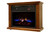 Comfort Glow 4600 BTU Vintage Oak Finish Electric Fireplace with Quartz Infared Heating Technology