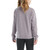 Carhartt Girls Majesty Snow Heather Core Logo Long Sleeve Shirt