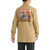 Carhartt Boys Khaki Tractor Long Sleeve Shirt