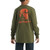 Carhartt Boys Elk Olive Long Sleeve Shirt