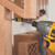DEWALT Pivoting Bit Tip Holder with Ring , Silver