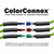 Legacy ColorConnex A72440C-2PK 1/4" MNPT ColorConnex Type C Blue Plug (2 Pack)