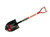 Razor-Back 9 in. Round-Point Shovel with D-Handle
