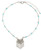 Cowgirl Confetti Silver & Turquoise Beaded Ready For It Necklace