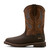 Ariat Men's Dark  Brown Rebar Lift Western VentTEK Waterproof Steel Toe Boots