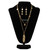 Silver Strike Gold Chain Jewelry Set