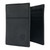 Carhartt Men's Black Saddle Leather Trifold Wallet