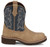 Justin women's Honey Tan & Blue Kay 8" Western Round Toe Boots