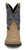 Justin women's Honey Tan & Blue Kay 8" Western Round Toe Boots