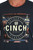 Cinch Men's Navy Blue Classic Cinch Screenprint Logo Short Sleeve T-Shirt