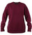 Noble Outfitters Womens Boysenberry Heather Crew Long Sleeve Shirt