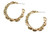 Blazin Roxx Gold Hoop Earrings