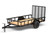 Carry-On Trailers 6FT X 12FT Wood Floor Tube Rail Trailer