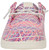 Hey Dude Ladies Wendy Slip Surf Baja Blue & Pink Multi Slip On Shoes