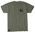 Howitzer Men's Olive Heather Mountain Supply Short Sleeve T-Shirt