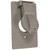 Hubbell Raco Single Device Cover - Gray